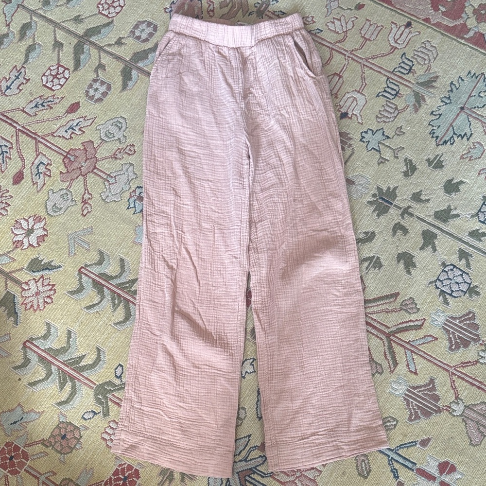 Faherty double gauze pants xs